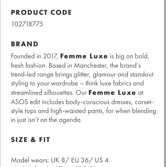 ✨ ASOS • Satin-gathered corset top and mini skirt - Picture 6 of 14